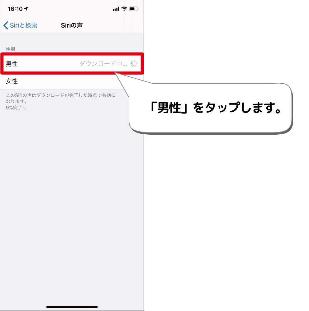 たまにはコレもいい Siriの音声を男性にする方法 デジタルデバイスの取扱説明書 トリセツ